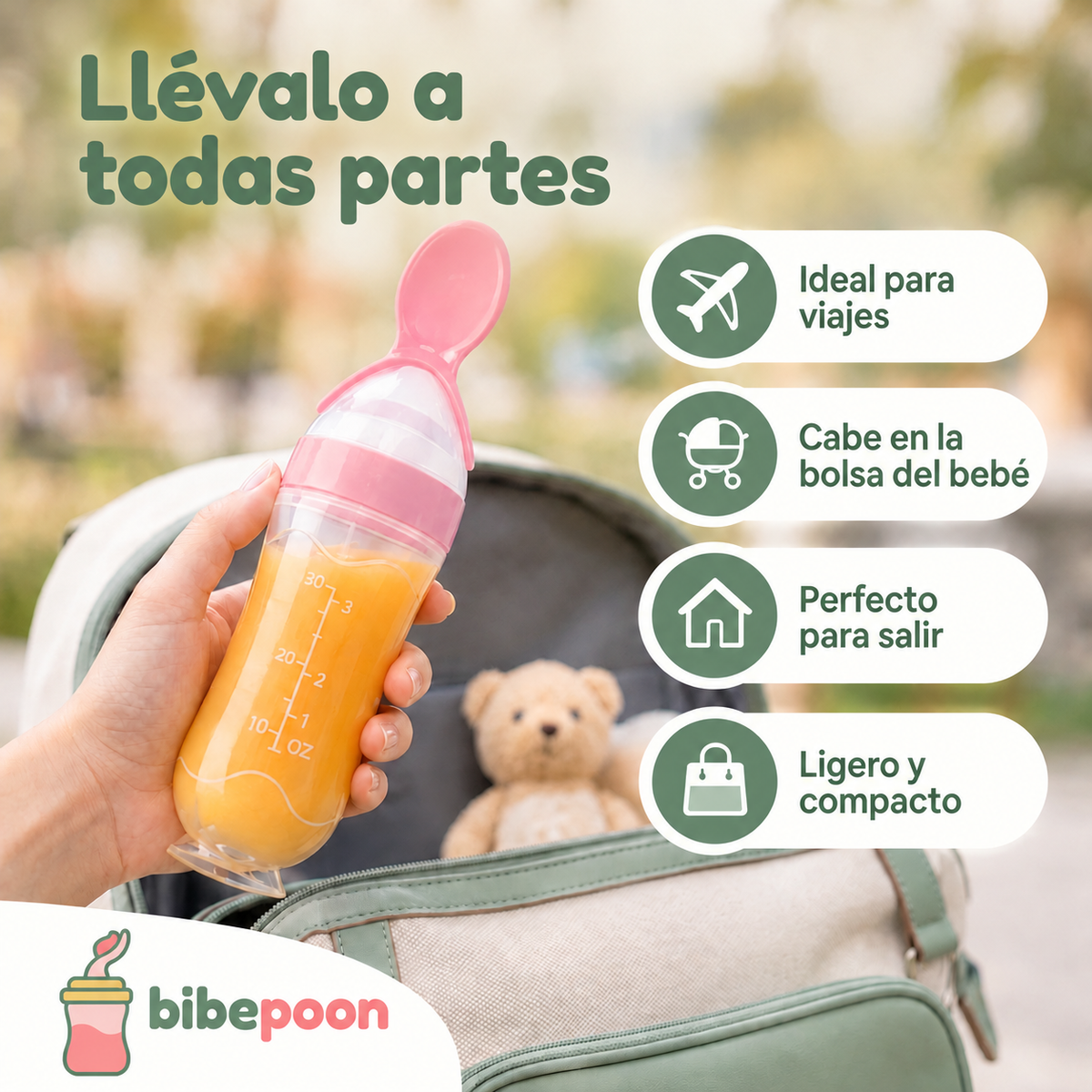 Bibepoon™ Cuchara-Biberón