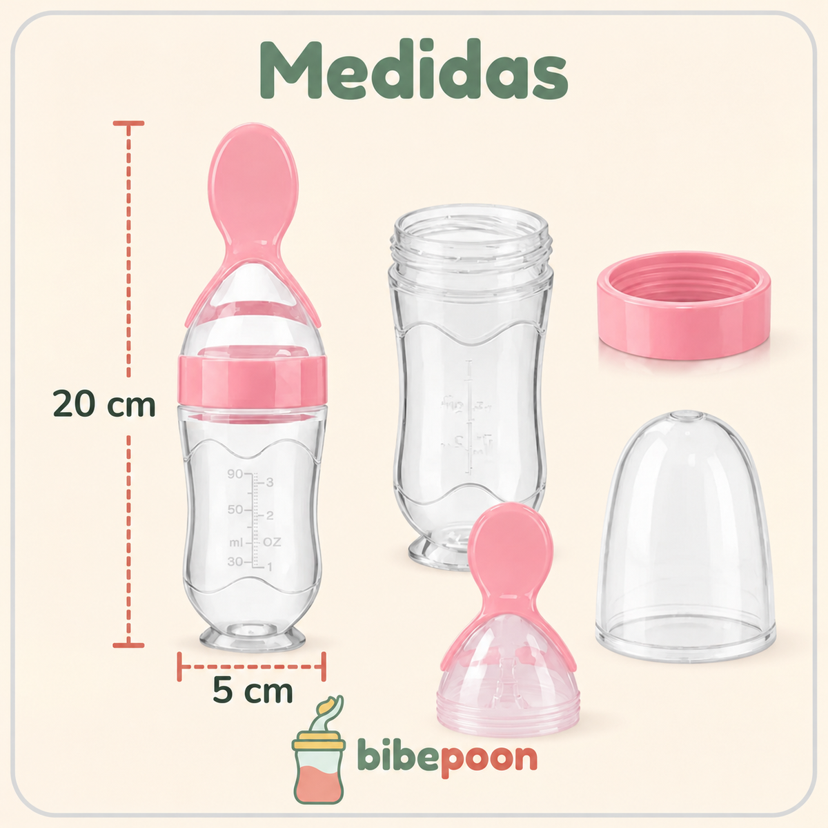 Bibepoon™ Cuchara-Biberón